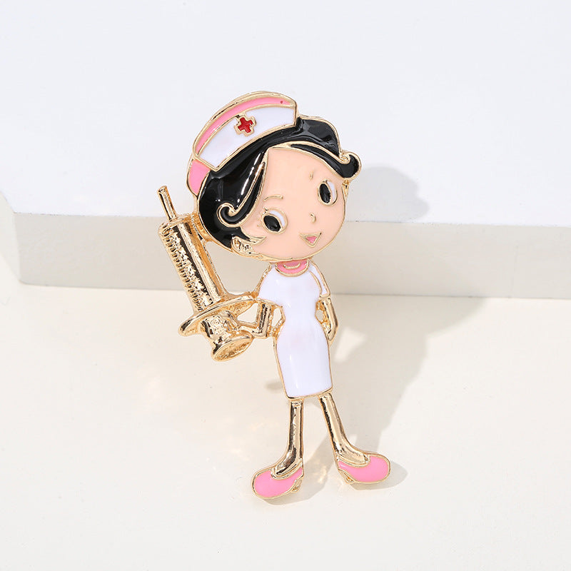 Wholesale Doctor Nurse Pins Alloy Brooch