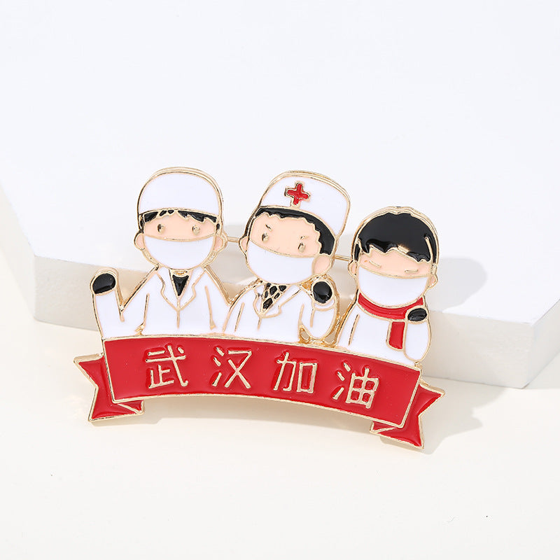 Wholesale Doctor Nurse Pins Alloy Brooch