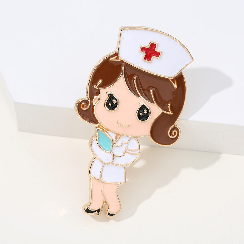 Wholesale Doctor Nurse Pins Alloy Brooch
