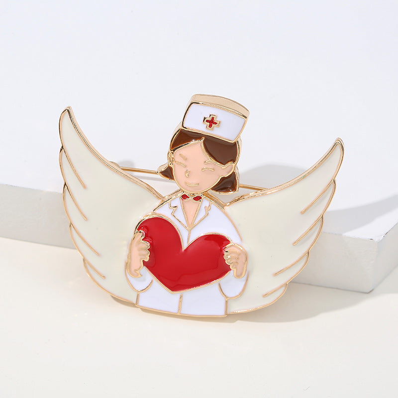 Wholesale Doctor Nurse Pins Alloy Brooch