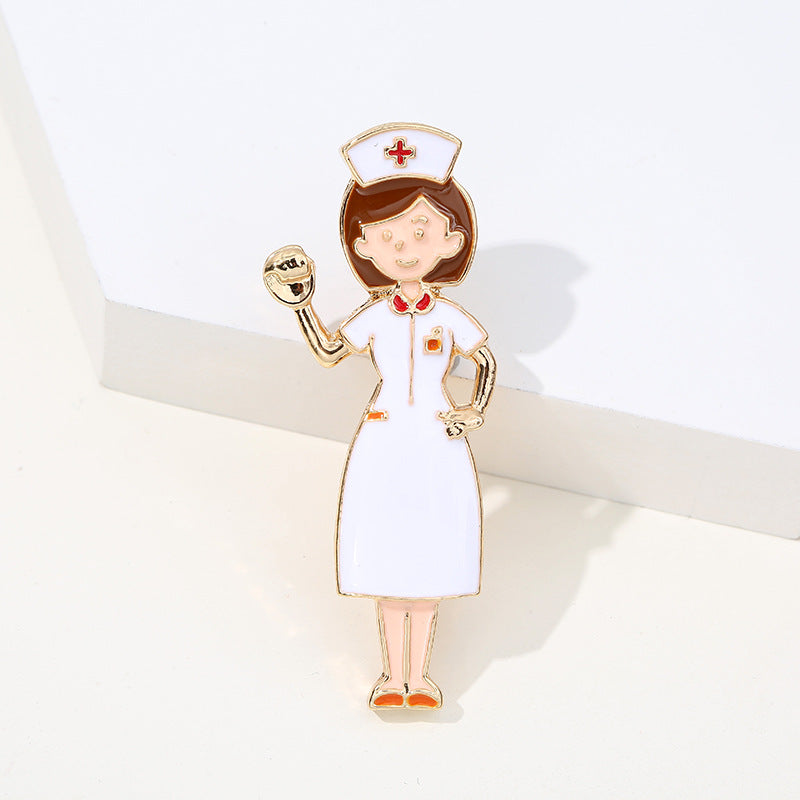 Wholesale Doctor Nurse Pins Alloy Brooch
