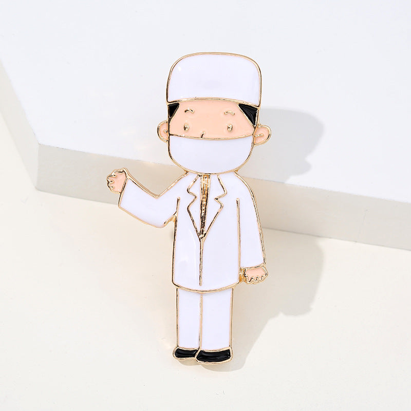 Wholesale Doctor Nurse Pins Alloy Brooch
