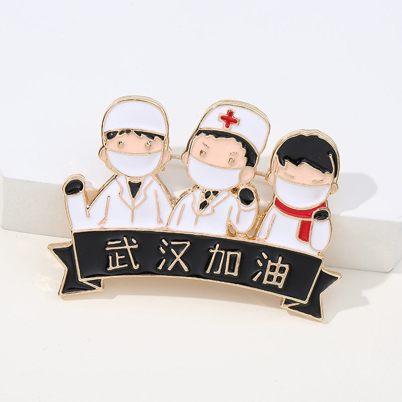 Wholesale Doctor Nurse Pins Alloy Brooch