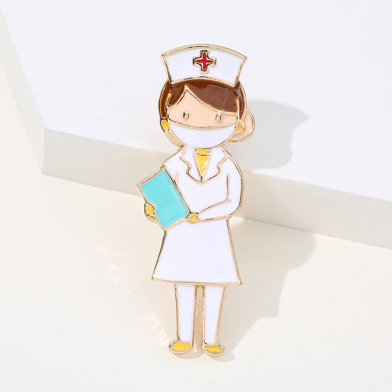 Wholesale Doctor Nurse Pins Alloy Brooch