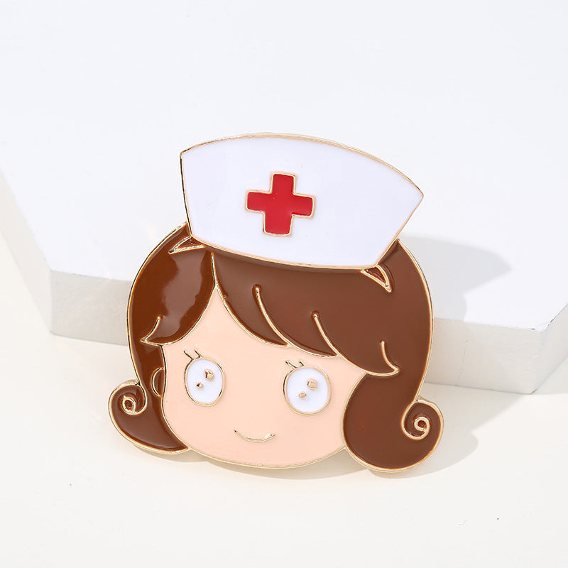 Wholesale Doctor Nurse Pins Alloy Brooch