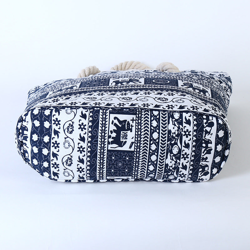 Wholesale Casual Canvas Beach Bag
