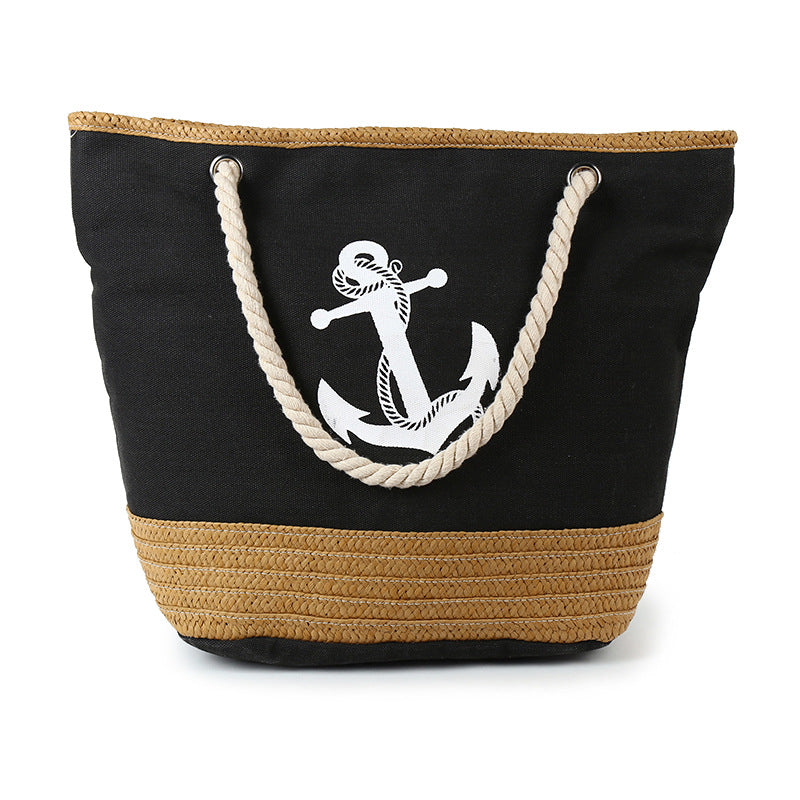 Wholesale Casual Canvas Beach Bag