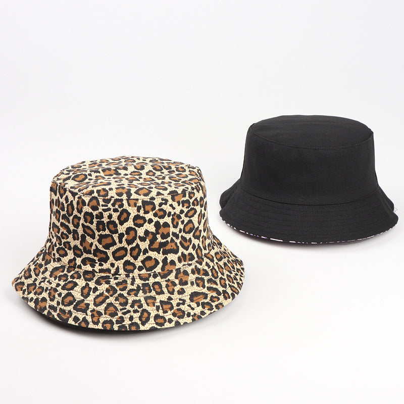 Wholesale Cotton Casual Colorful Leopard Bucket Hat