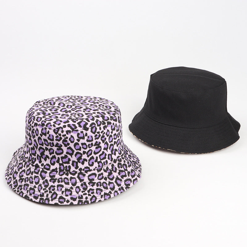 Wholesale Cotton Casual Colorful Leopard Bucket Hat