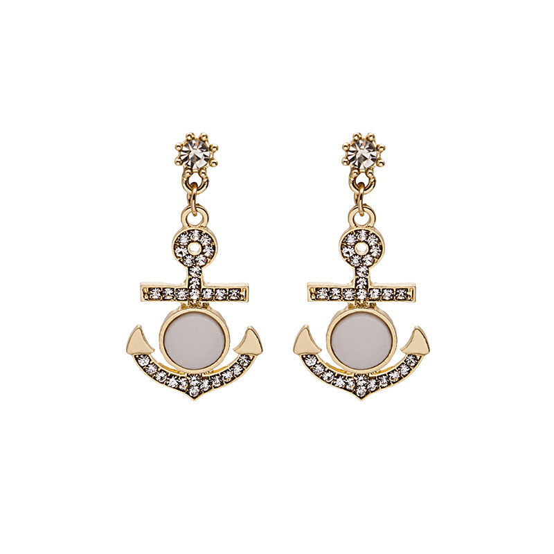 Estudio de aleación de concha de cáscara de circón barroco de anclaje de anclaje al por mayor