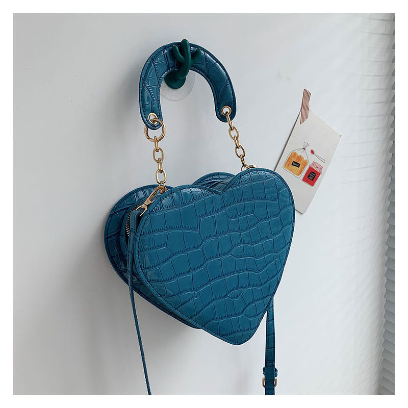 Venta al por mayor Bolso de hombro Cadena Patrón de piedra PU OLY-SD-GH004