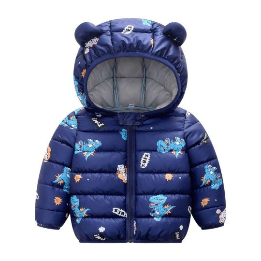 Wholesale Autumn/Winter Cartoon Polyester Baby Clothes
