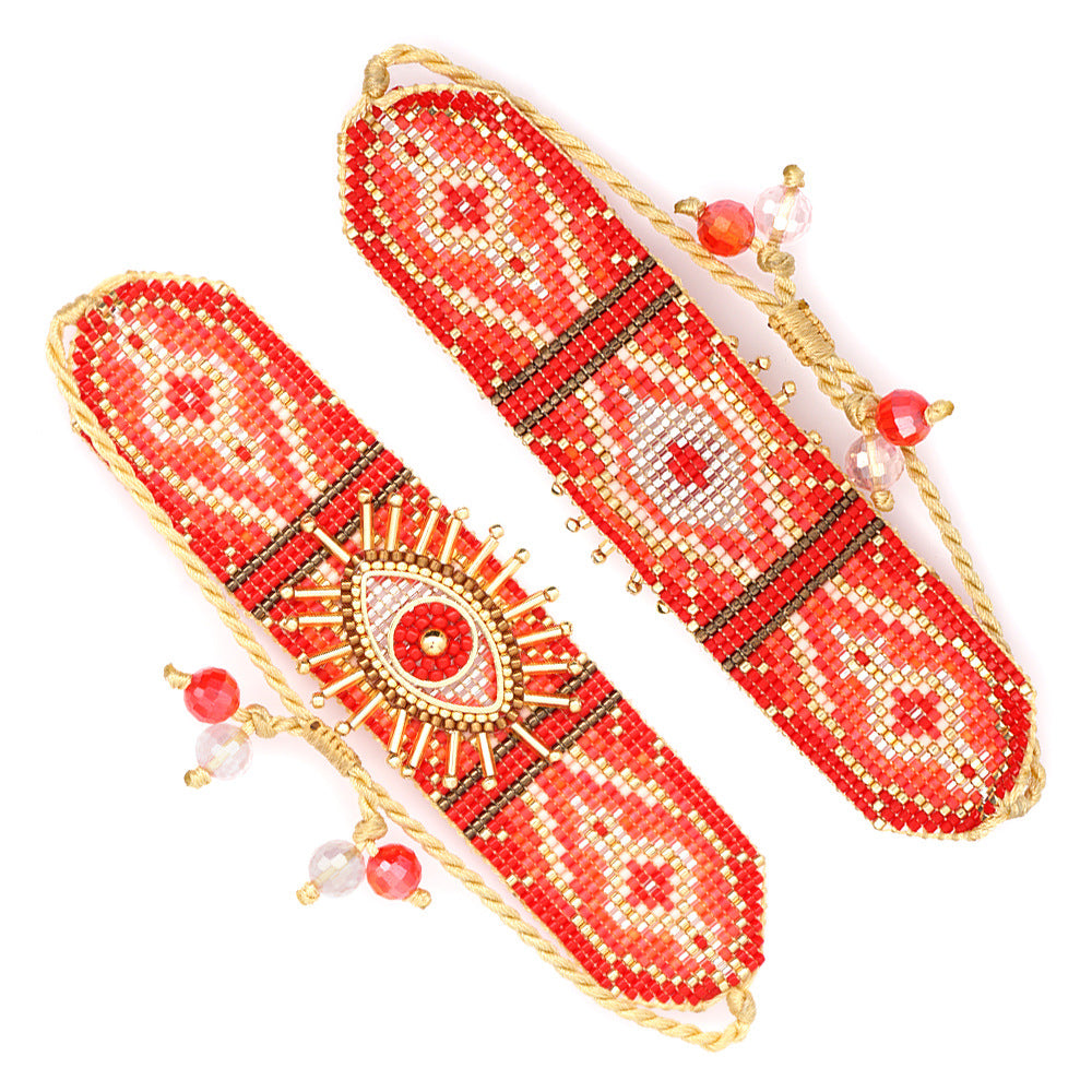 Venta al por mayor Pulsera De Cristal De Cuentas De Bohemia