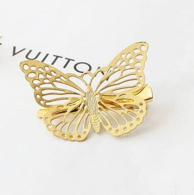 Wholesale Butterfly Metal Hair Clips