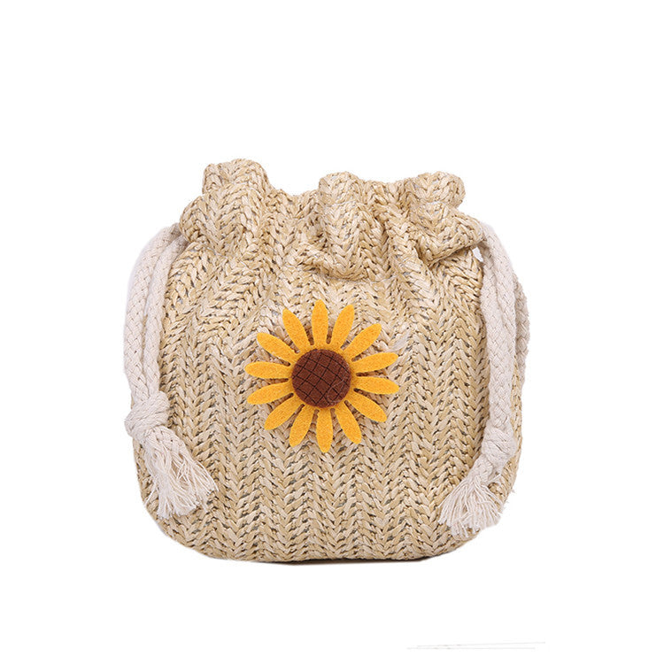 Bolso Tejido De Paja De Girasol al por mayor