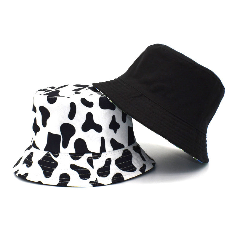 Wholesale Cotton Cow Print Bucket Hat