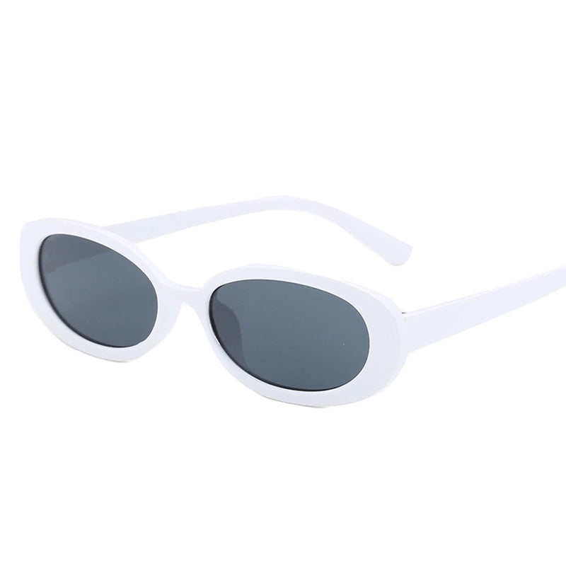 Wholesale Oval Frame Mottled Cow PC Sunglasses