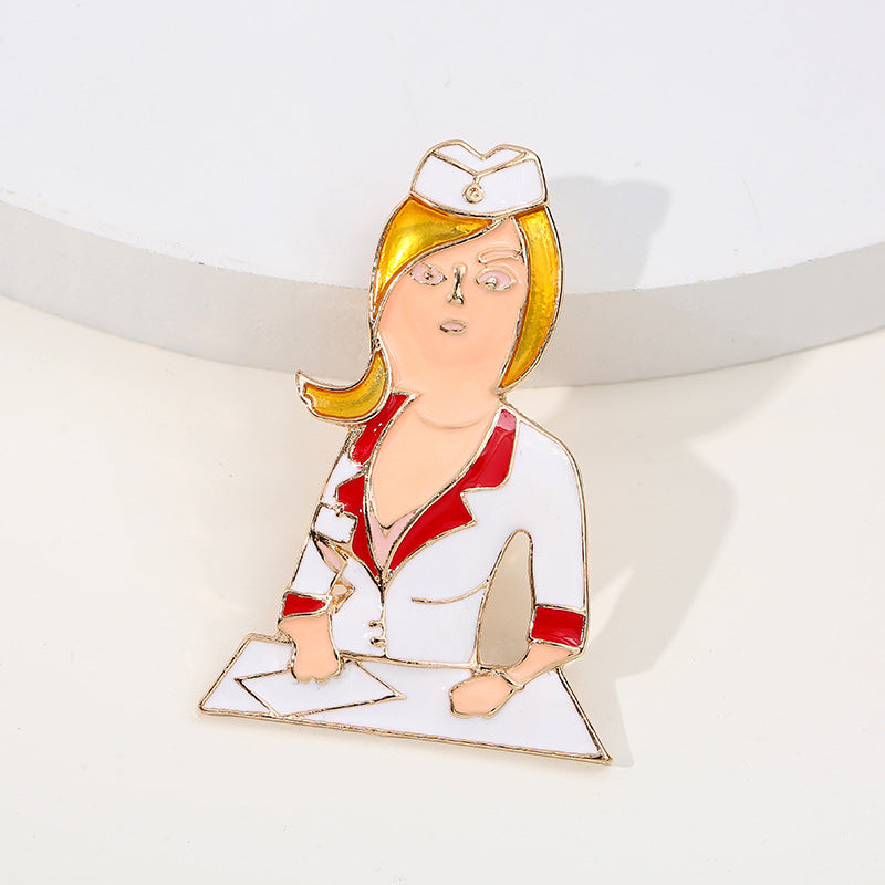 Wholesale Doctor Nurse Pins Alloy Brooch