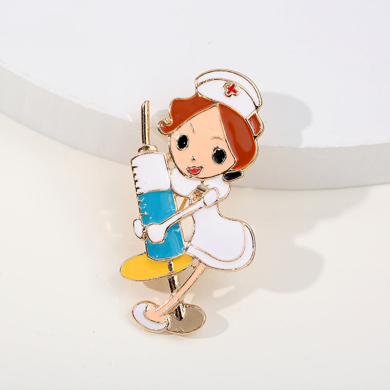 Wholesale Doctor Nurse Pins Alloy Brooch