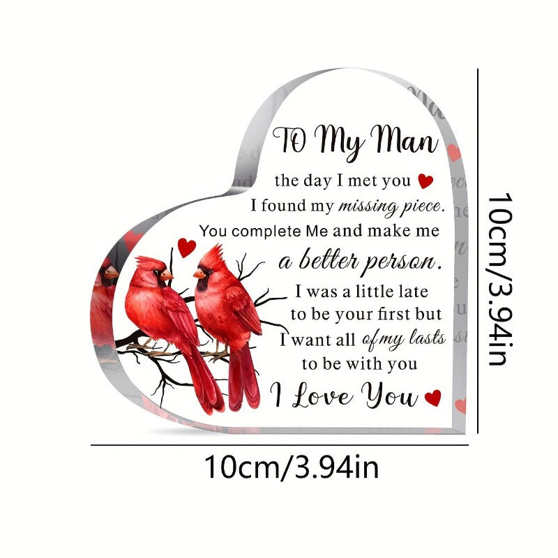 Wholesale of Transparent and Caring Acrylic Ornaments for Mother's Day