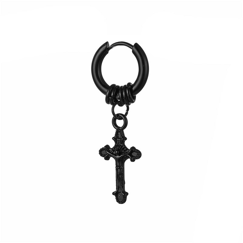 Aretes De Acero Inoxidable Con Acabado Curvo al por mayor