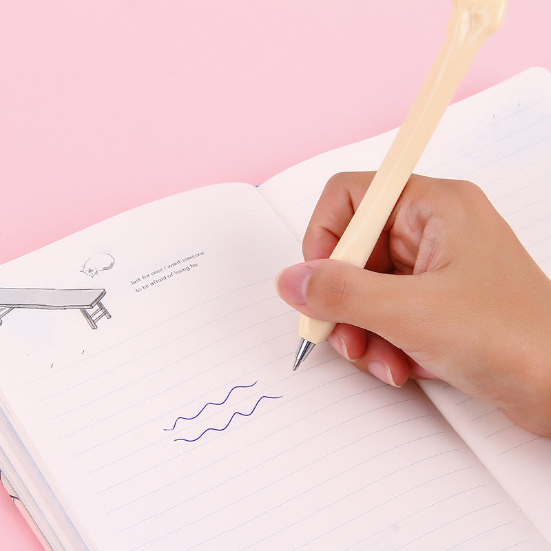 Venta al por mayor Bolígrafo De Plástico De Huesos Creativos