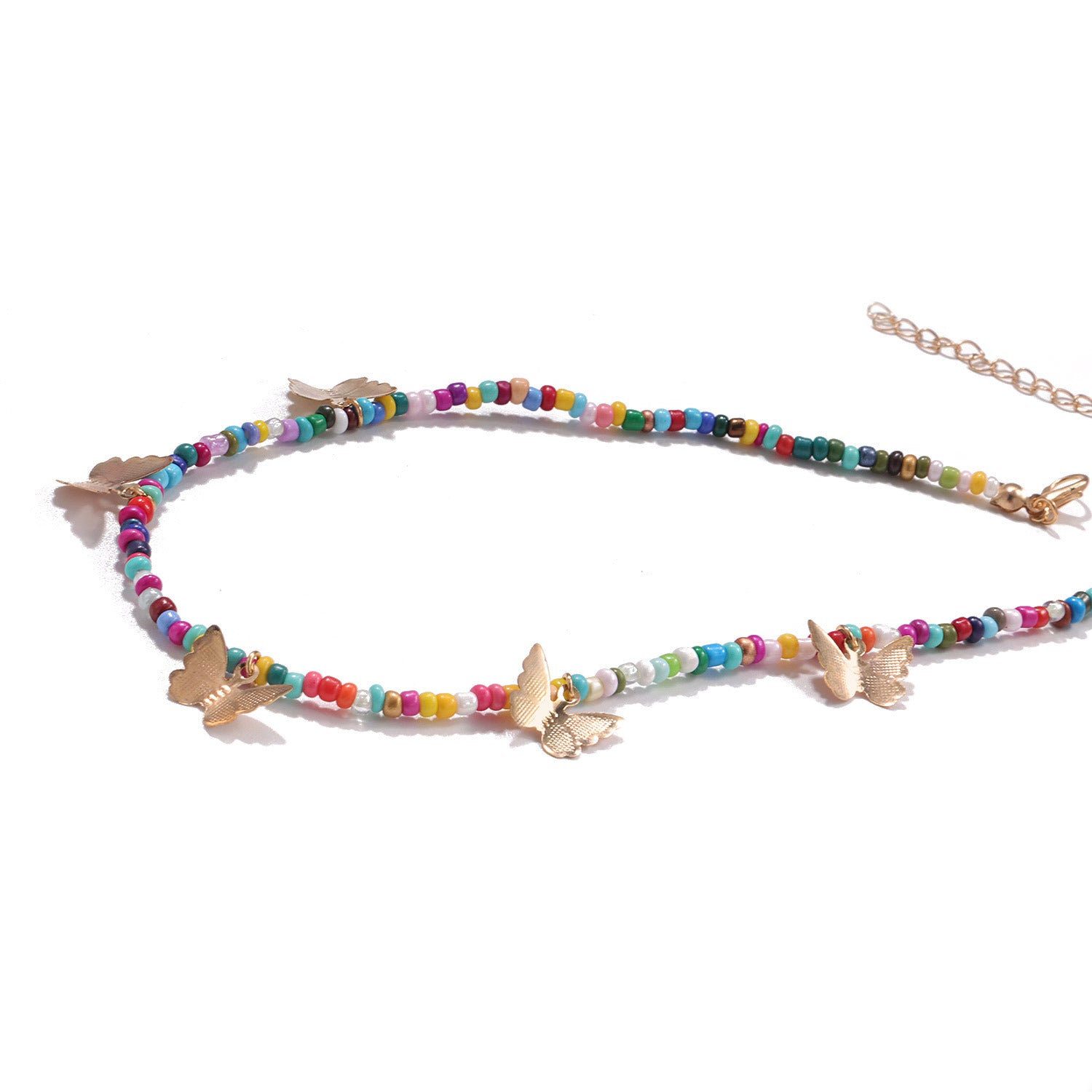 Wholesale Butterfly Pendant Alloy Necklace