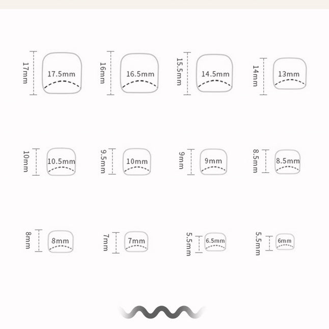 Wholesale Plastic Flash Star Wearable Toenails