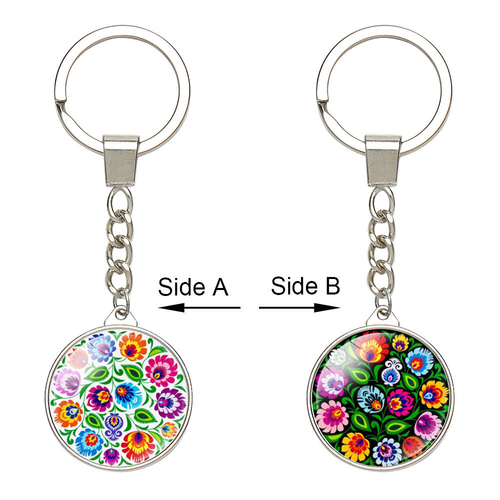 Wholesale Alloy Polish Style Keychain