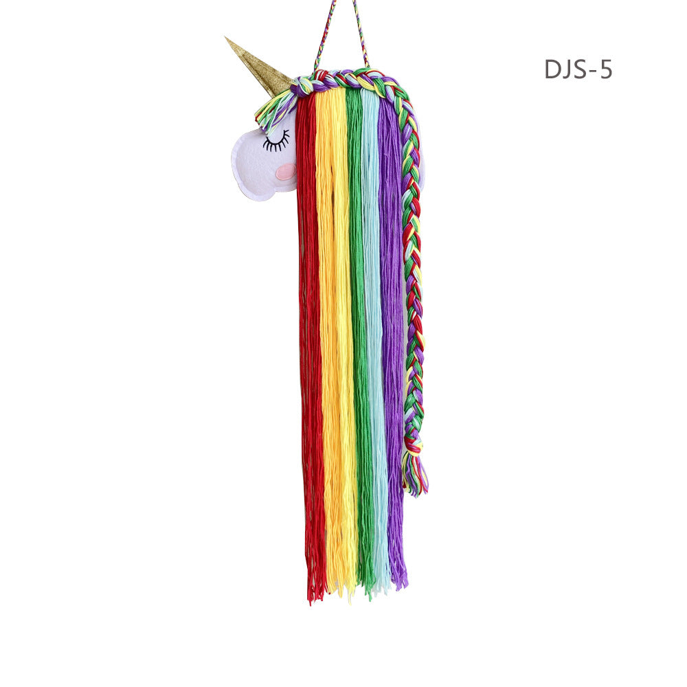 Comercio al por mayor Pascua Barrette Accesorios para el cabello Almacenamiento Tela de fieltro Almacenamiento creativo