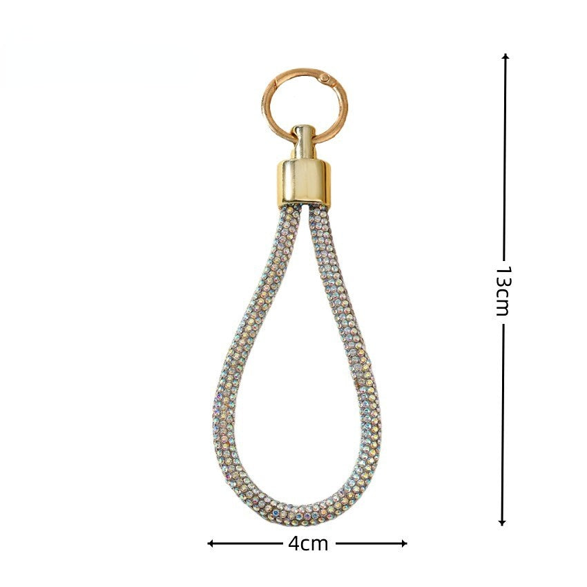 Wholesale Rhinestone Lanyard Keychain