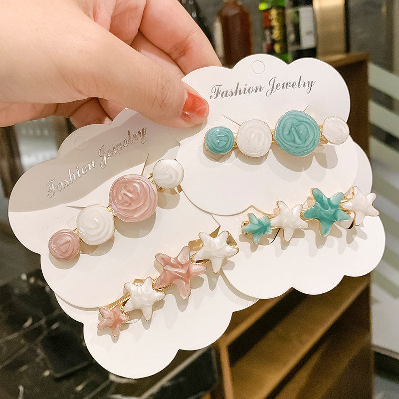 Wholesale Ocean Starfish Duckbill Hair Clip