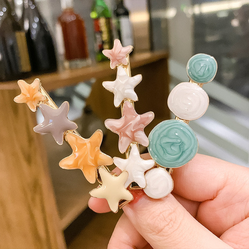 Wholesale Ocean Starfish Duckbill Hair Clip