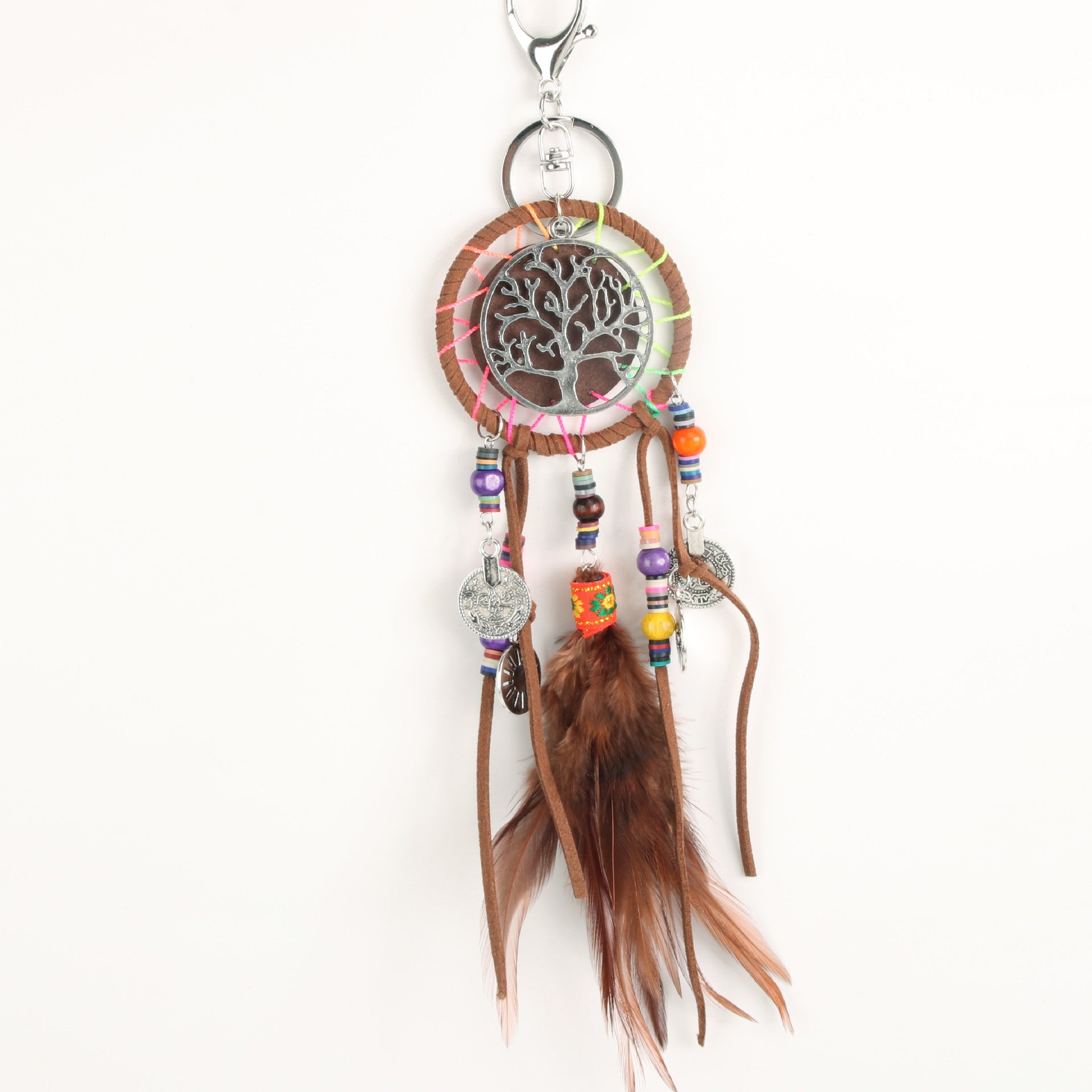 Wholesale Ethnic Feather Shop Dreamnet Keychain Canvas