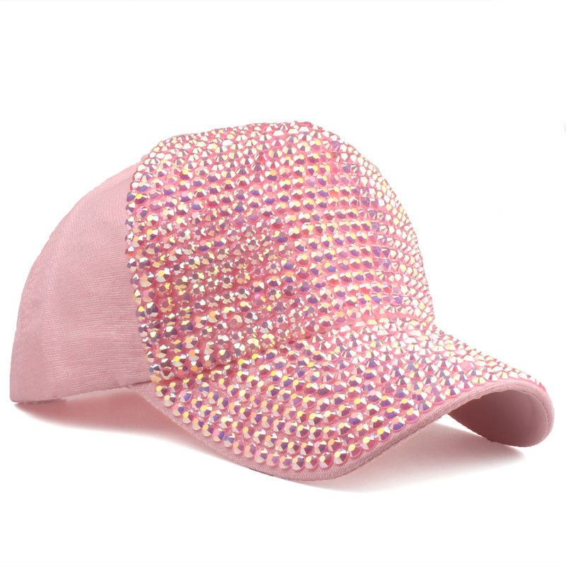 Wholesale Acrylic Full Diamond Baseball Cap