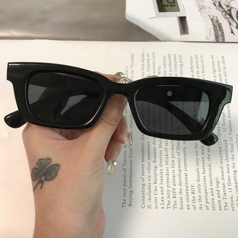 Wholesale Retro Small Square Frame PC Sunglasses
