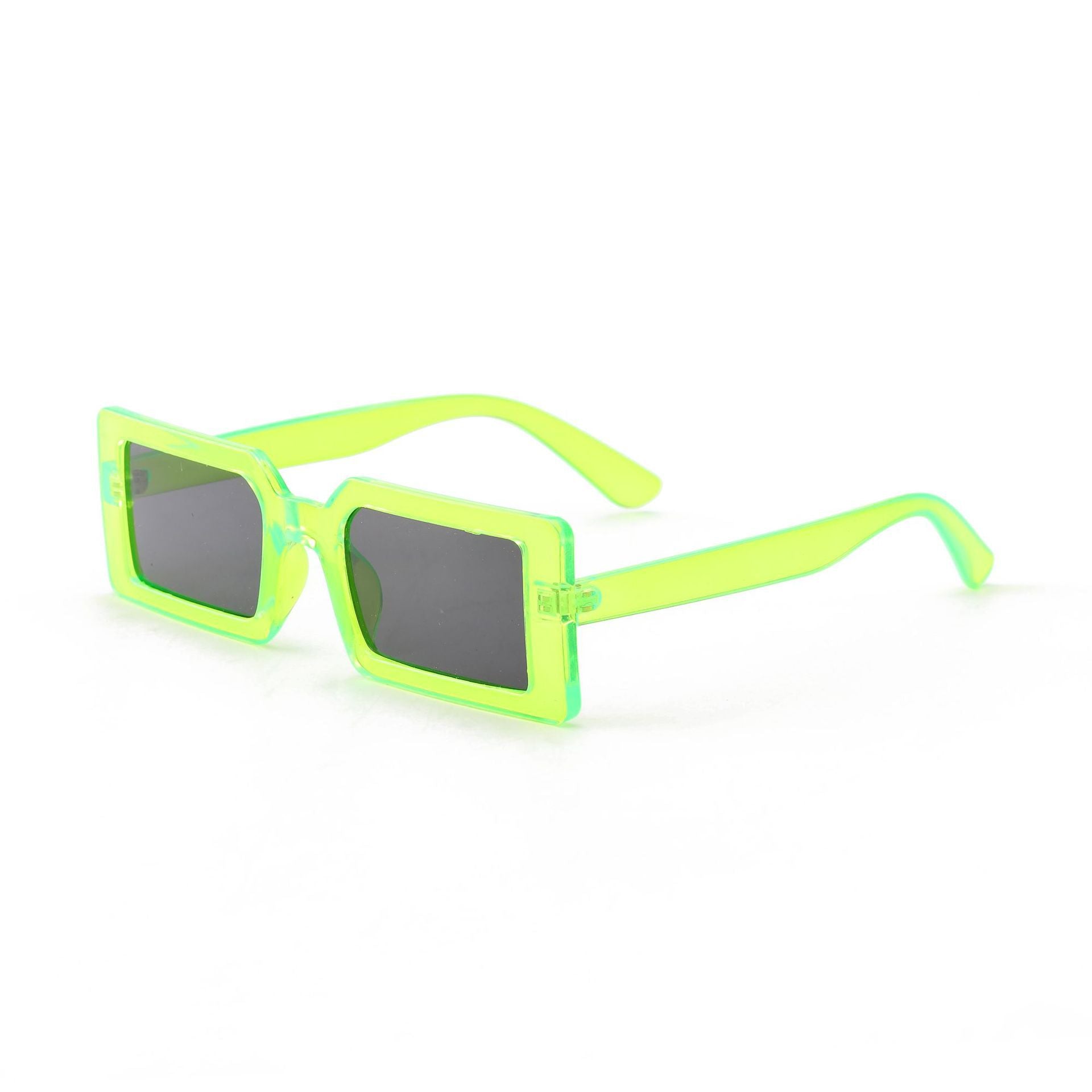 Wholesale Retro Small Square Frame PC Sunglasses