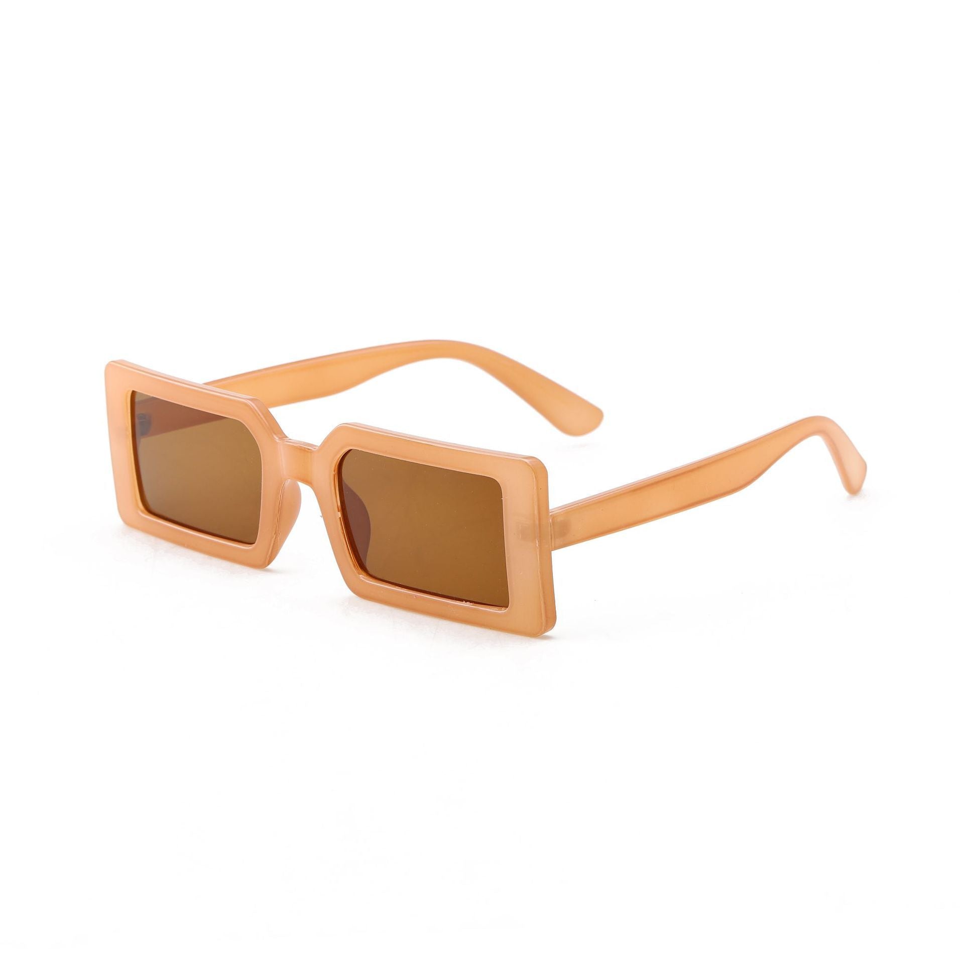 Wholesale Retro Small Square Frame PC Sunglasses
