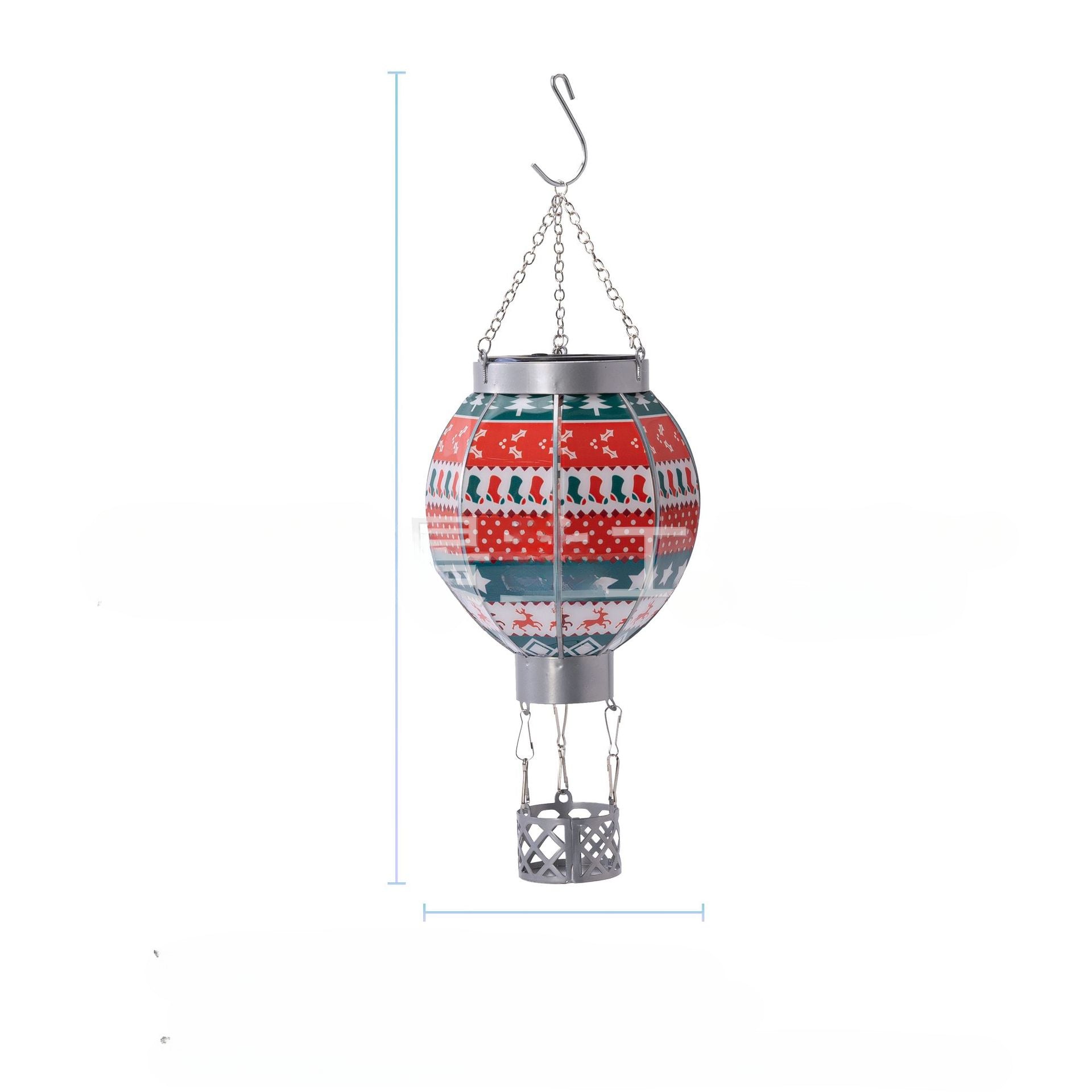 Wholesale Christmas Decoration Solar Metal Lanterns