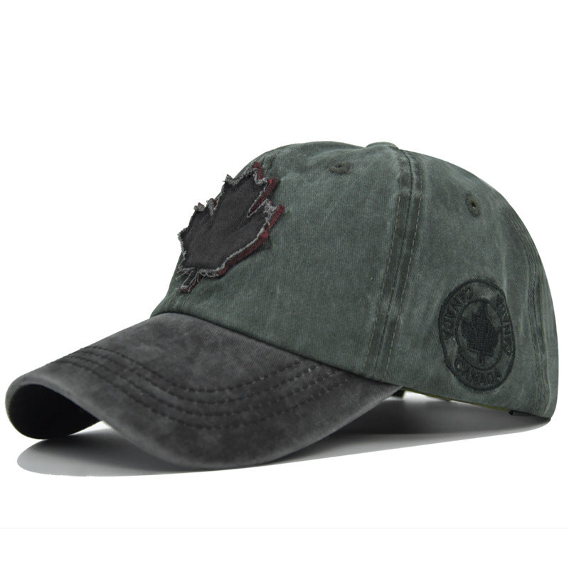 Wholesale Canada Maple Leaf Embroidery Cotton Hat