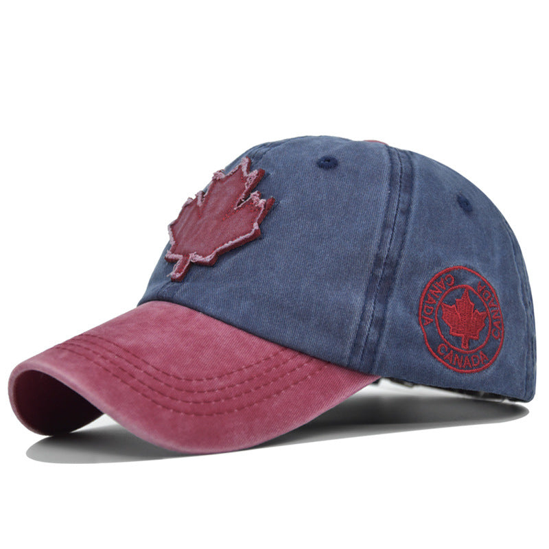 Wholesale Canada Maple Leaf Embroidery Cotton Hat