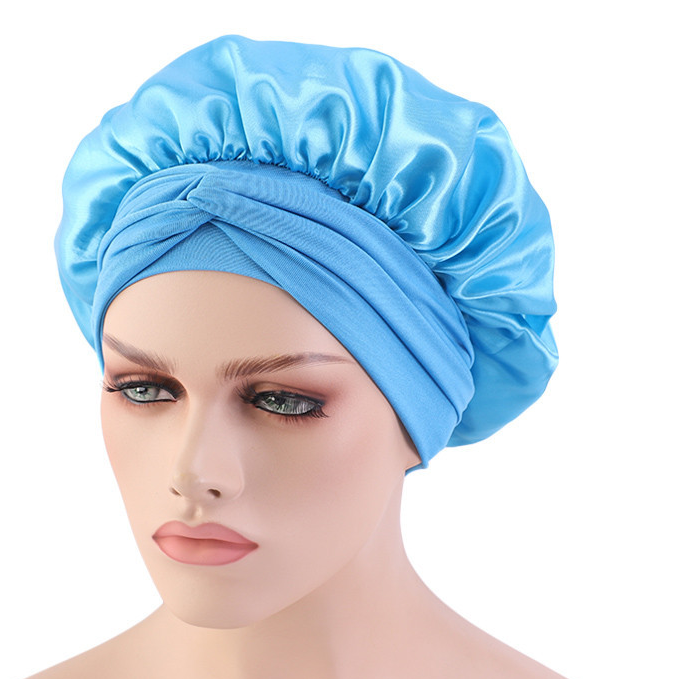 Wholesale Polyester Wide Brim Bath Caps