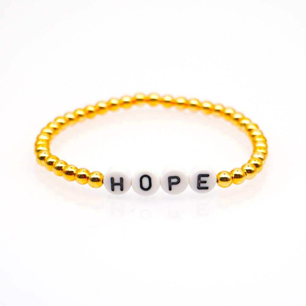 Wholesale Bohemian Gold Plated Acrylic Bracelet