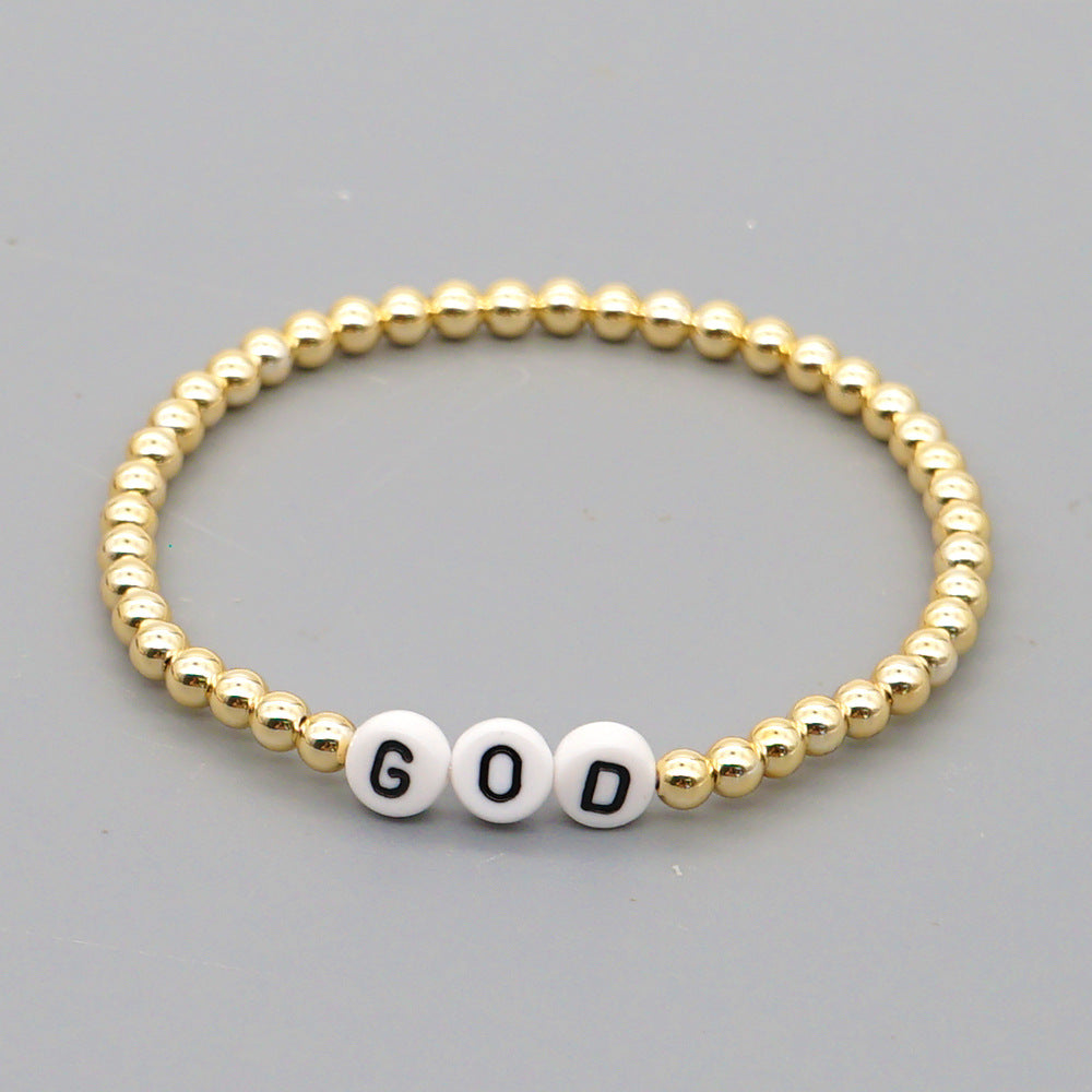 Wholesale Bohemian Gold Plated Acrylic Bracelet