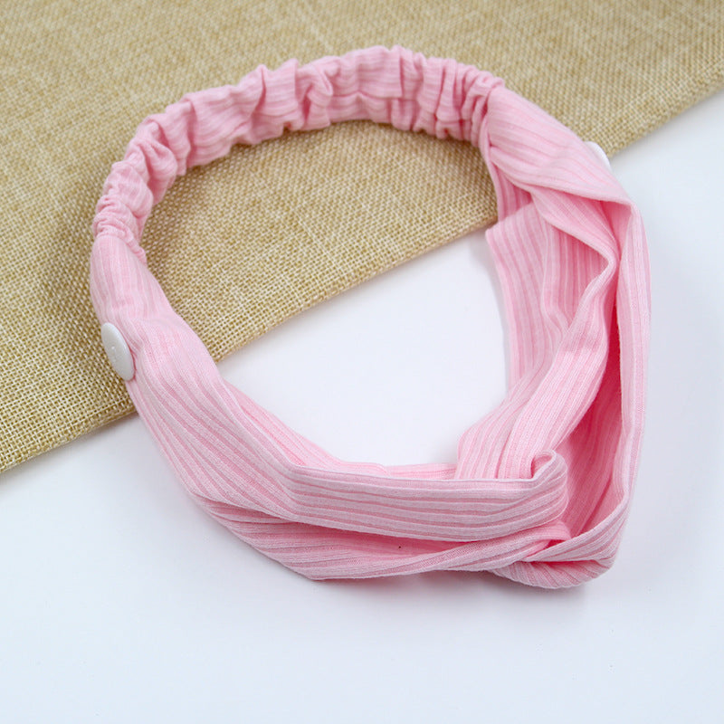 Wholesale Nurse Mask Knitting Fabric Headband