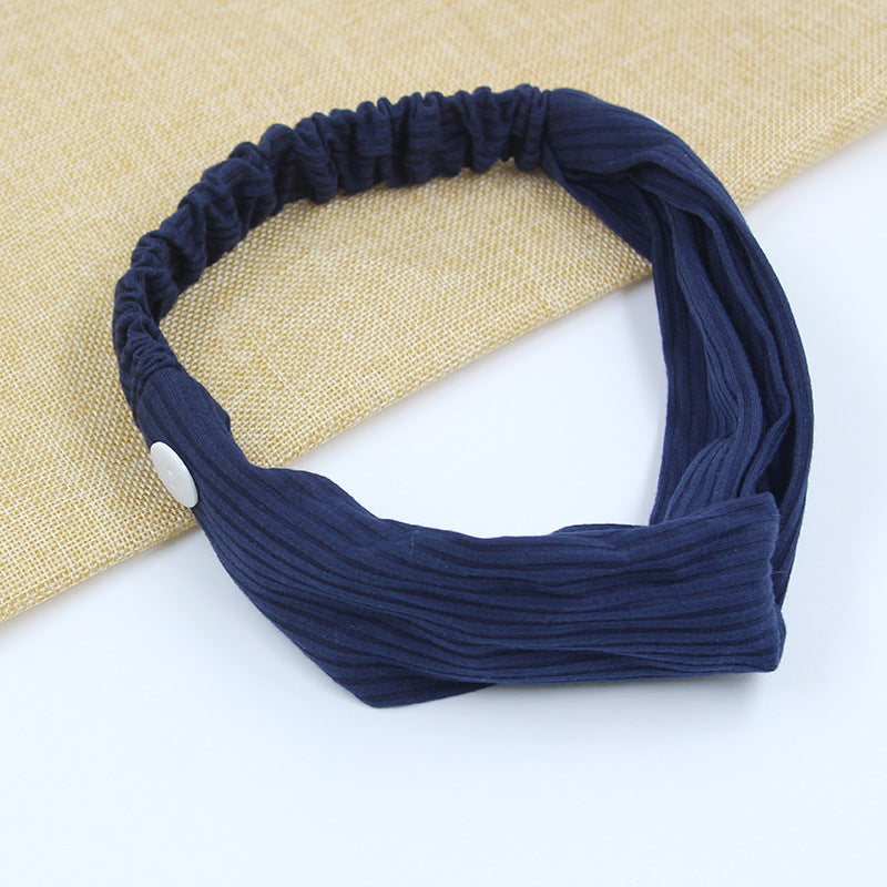 Wholesale Nurse Mask Knitting Fabric Headband