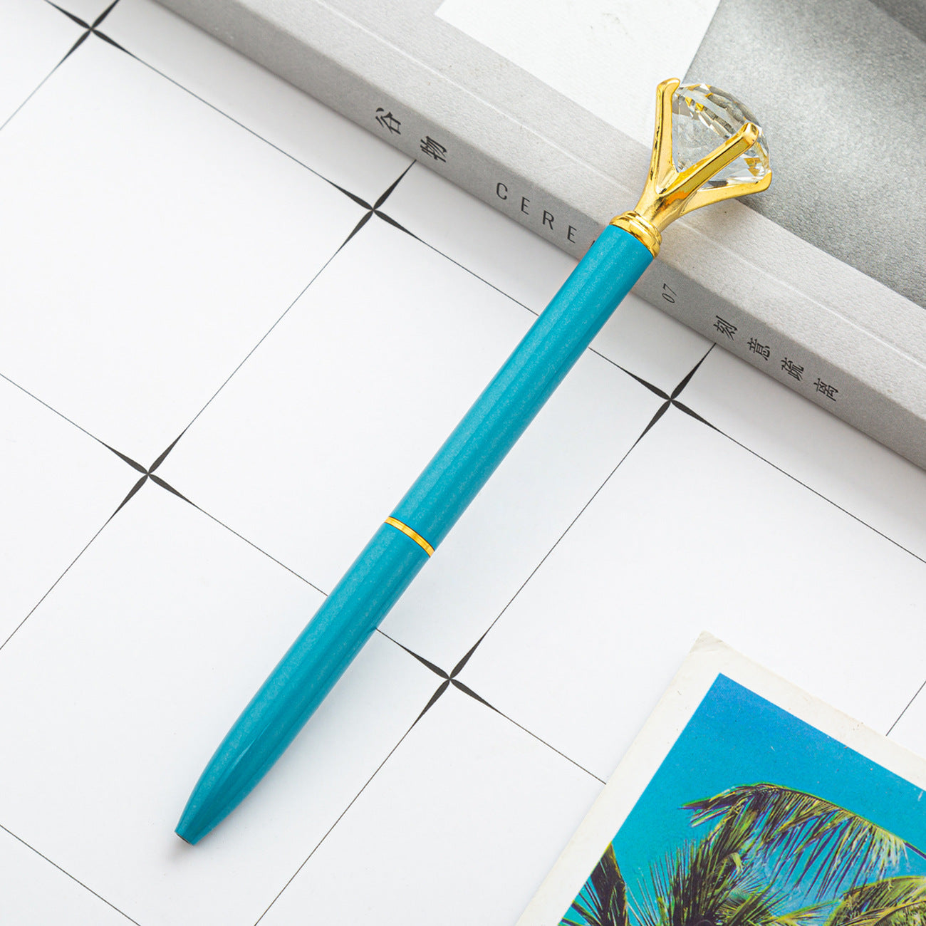 Bolígrafo De Metal De Diamante Grande al por mayor