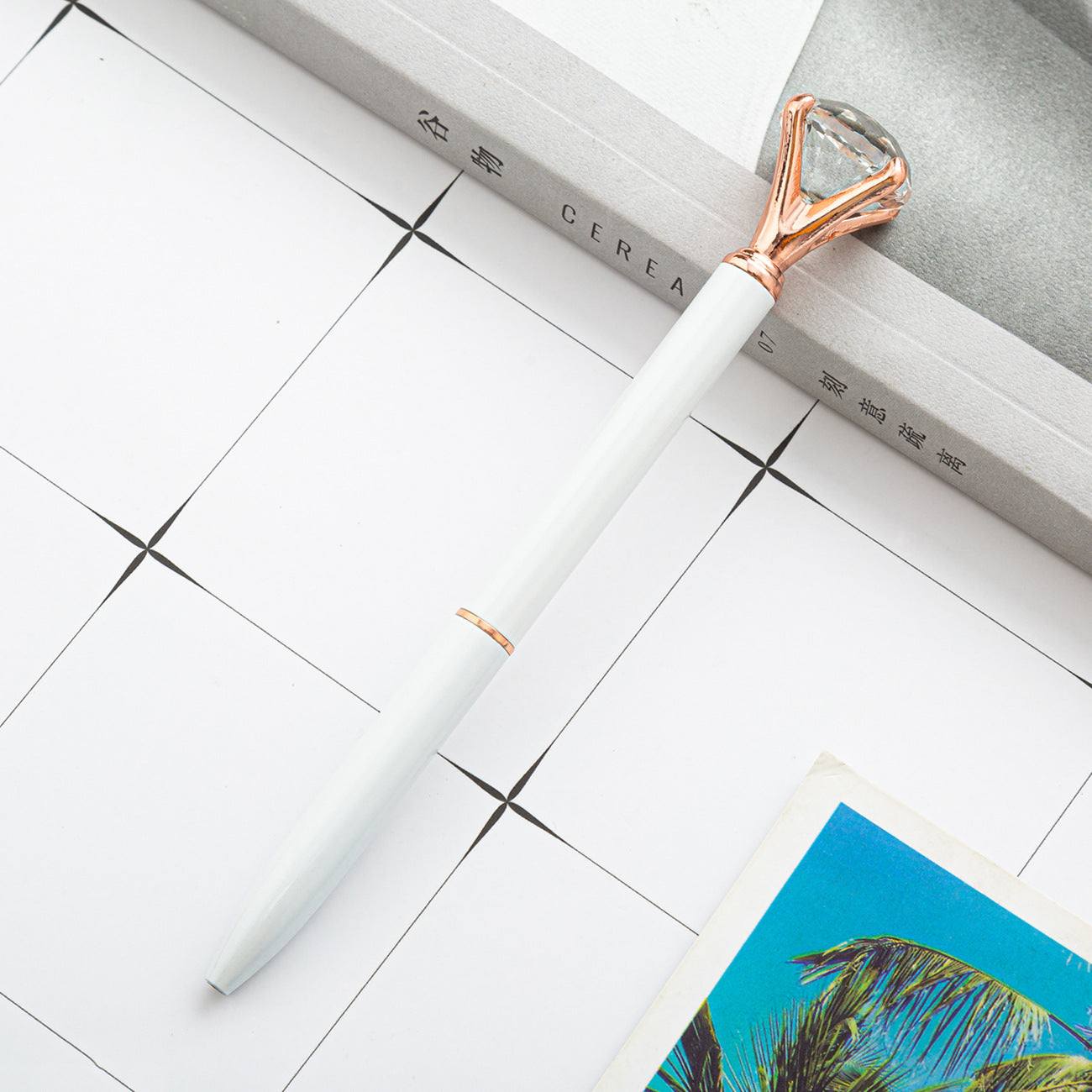 Bolígrafo De Metal De Diamante Grande al por mayor