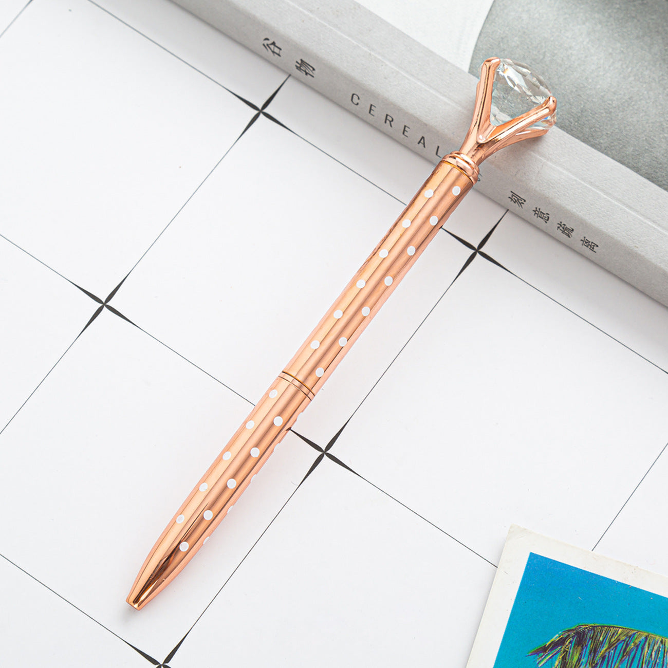 Bolígrafo De Metal De Diamante Grande al por mayor