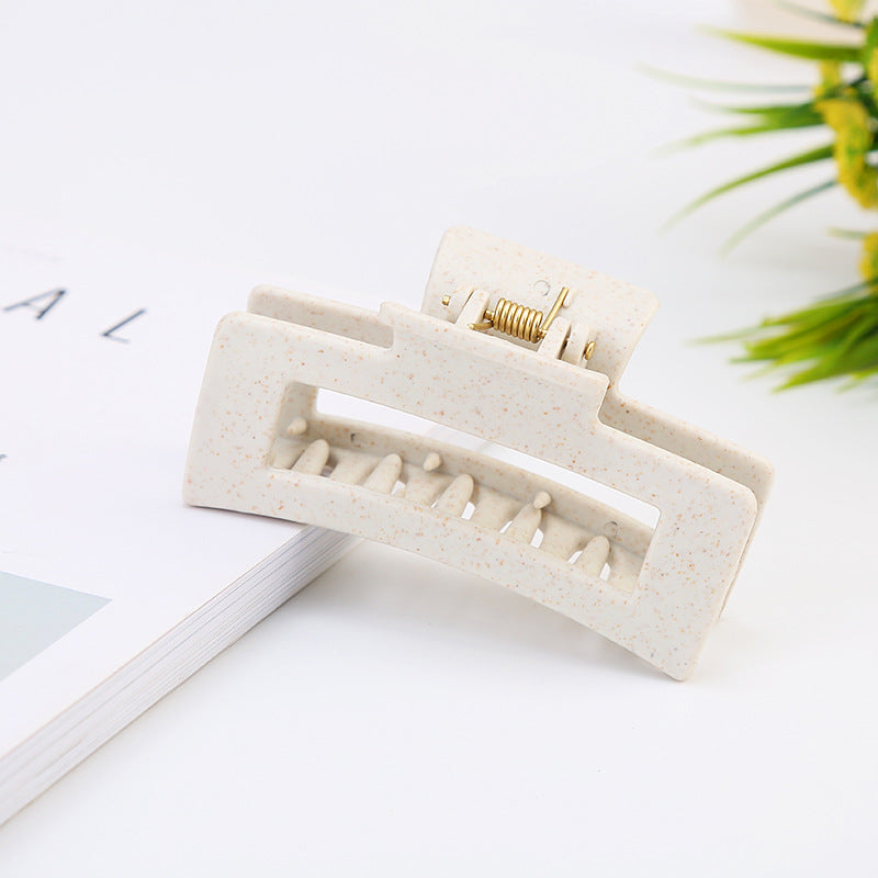 Wholesale Large Square Cutout Resin Hair Clips